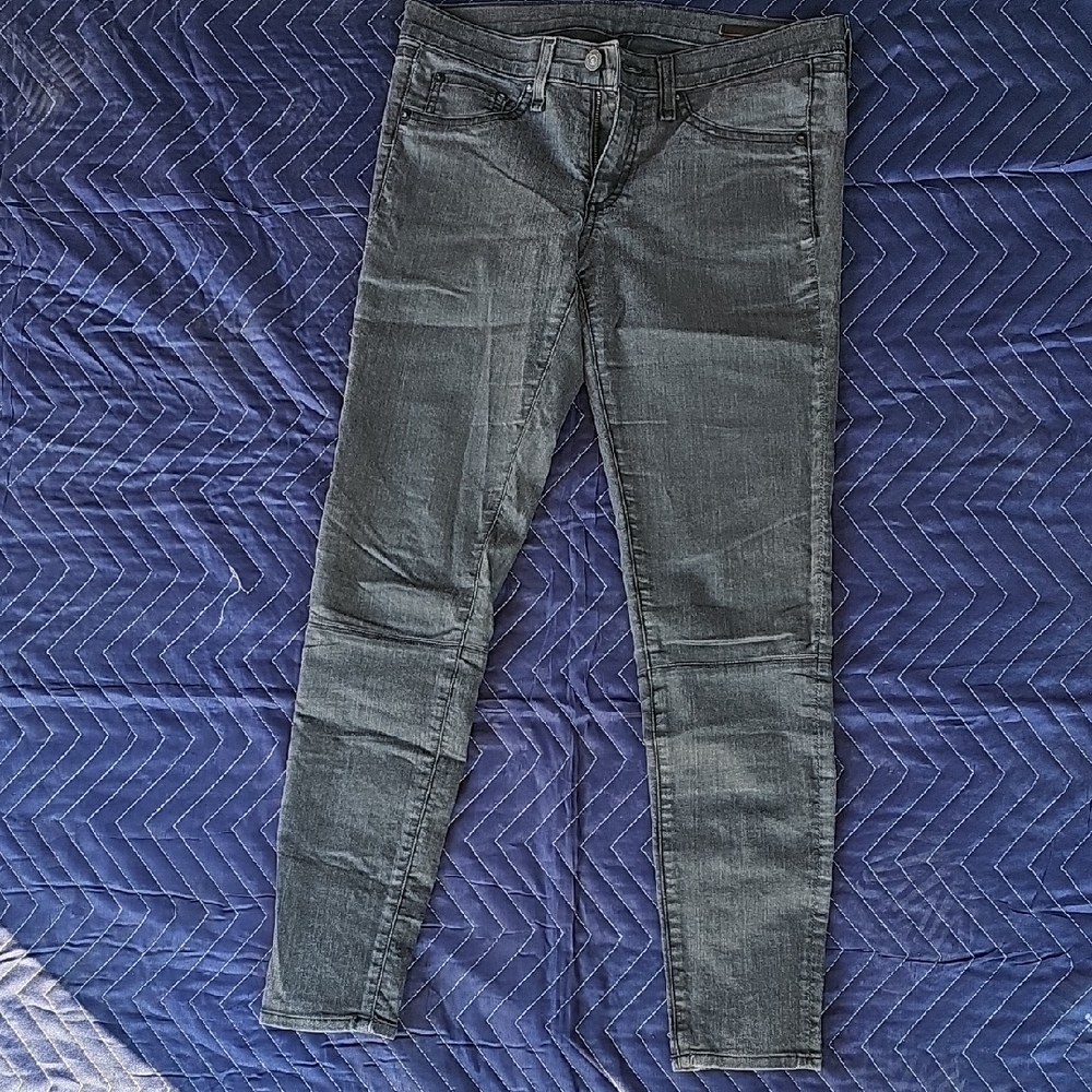 Gray Denim Jeans